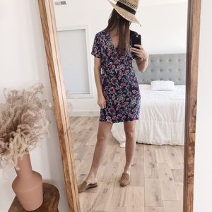 100% silk floral dress